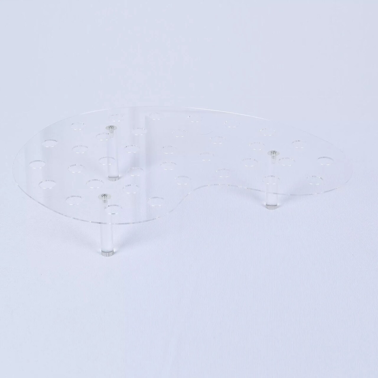 16" Clear Acrylic Mini Ice Cream Cone Holder Display Stand Party Decorations